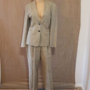 Ralph Laurent Suit Pant Micro Plaid Petite.